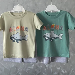 Комплект для хлопчика "Aloha" : футболка та шорти