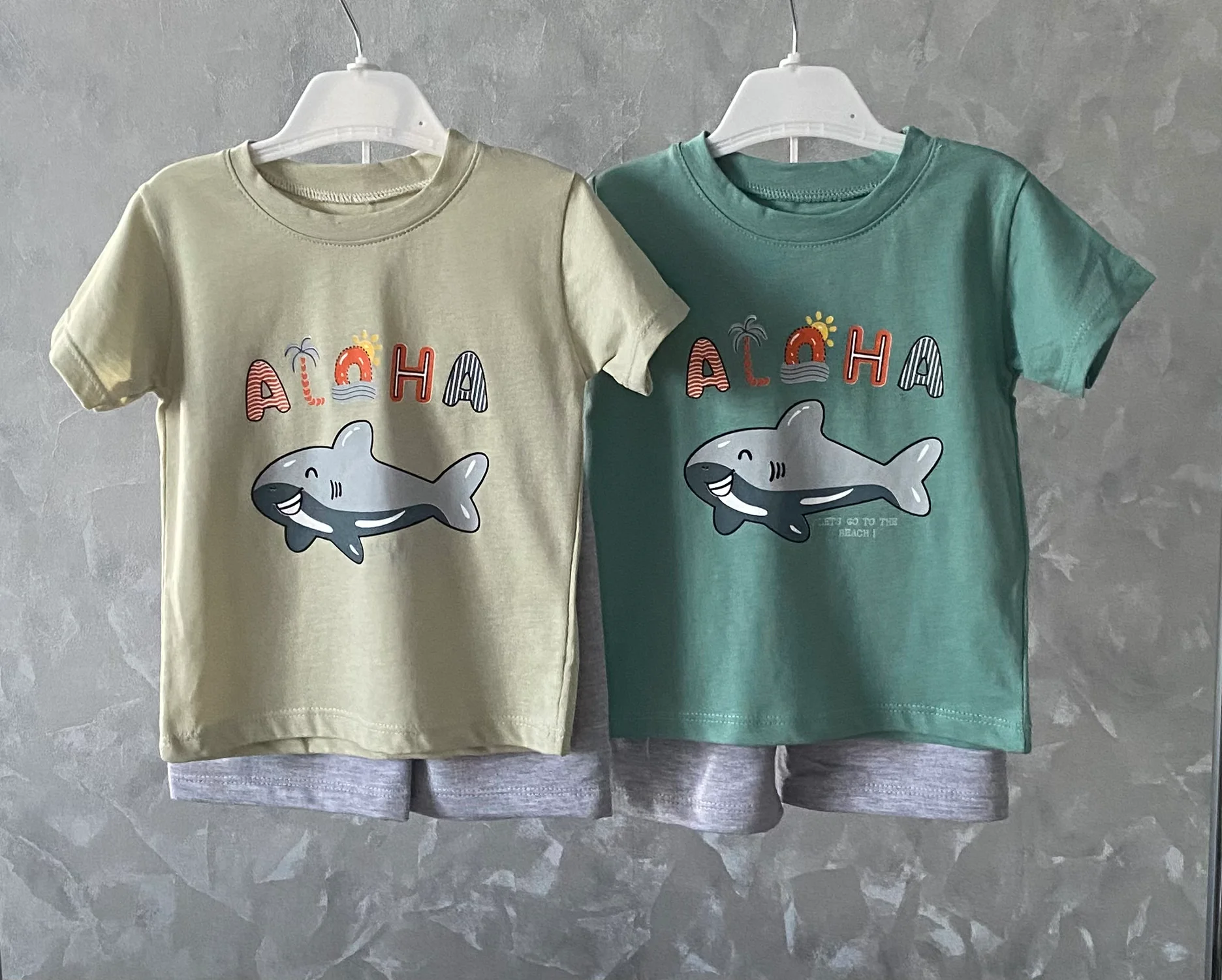 Комплект для хлопчика "Aloha" : футболка та шорти
